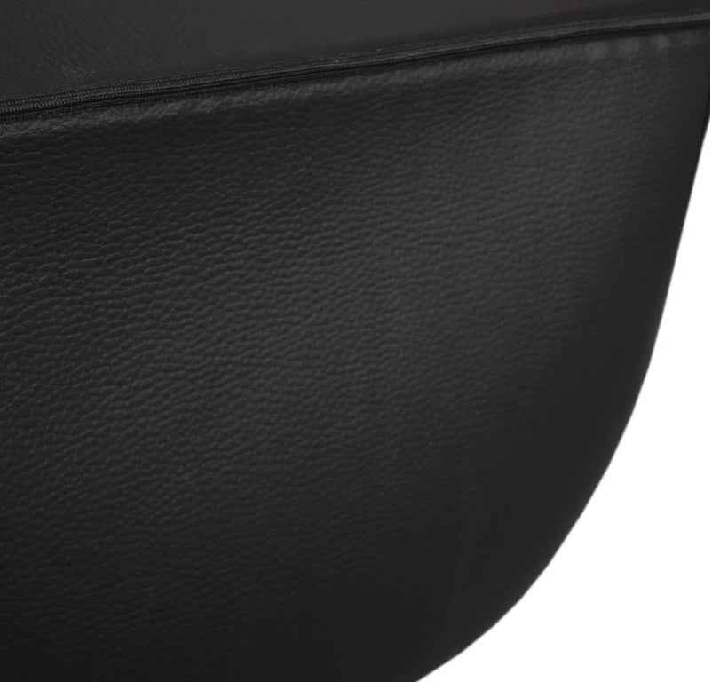 Set 2 protectii auto, scoica bebe, pentru scaune fata sau bancheta spate, din piele ecologica, lavabile, model universal, negre 2x20201
