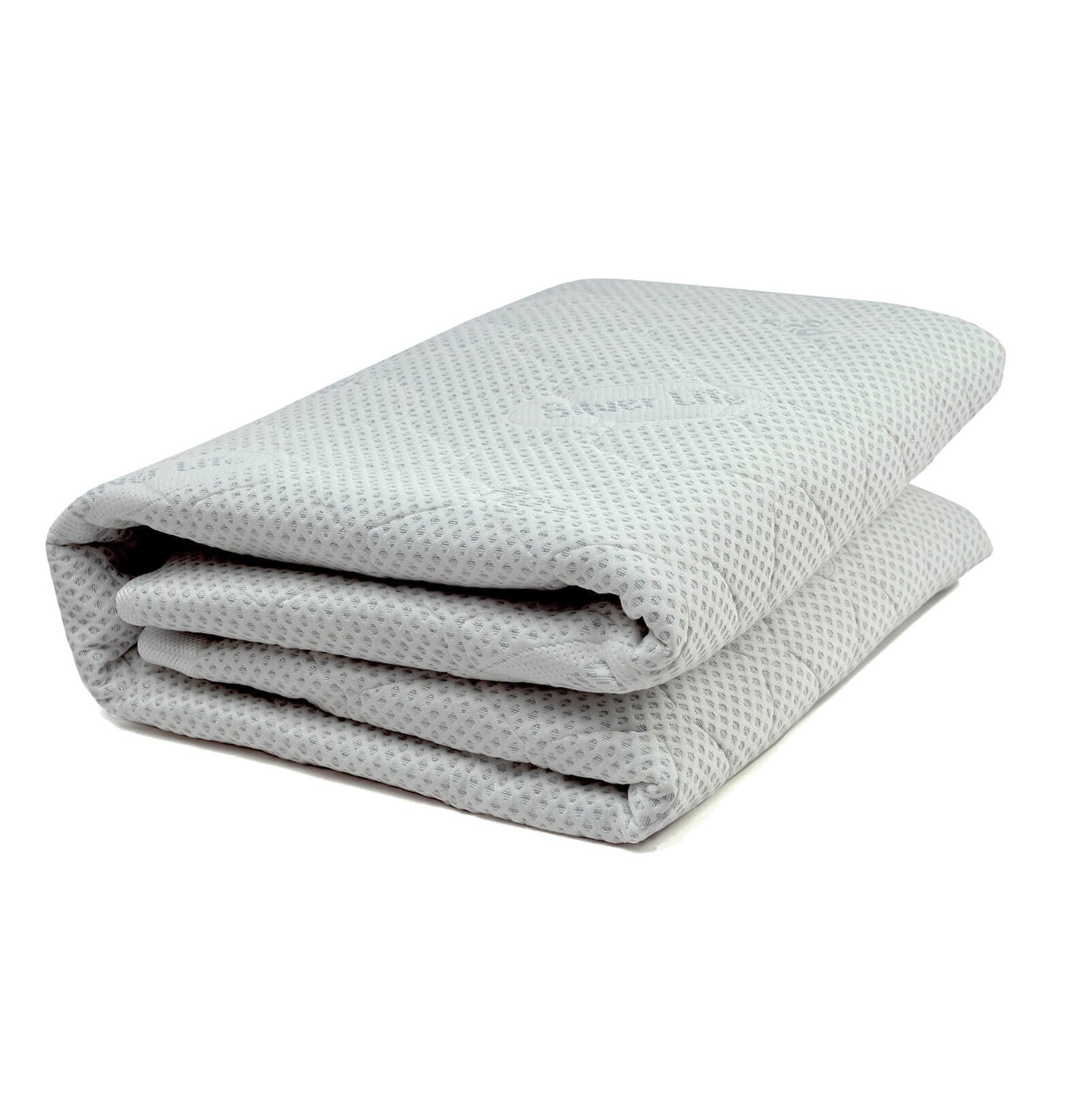 Husa cu fermoar pentru saltea, Tesatura Silver, material matlasat certificat OEKO-TEX® STANDARD 100, Lavabila, Detasabila, Metru Patrat - MetruPatrat.ro