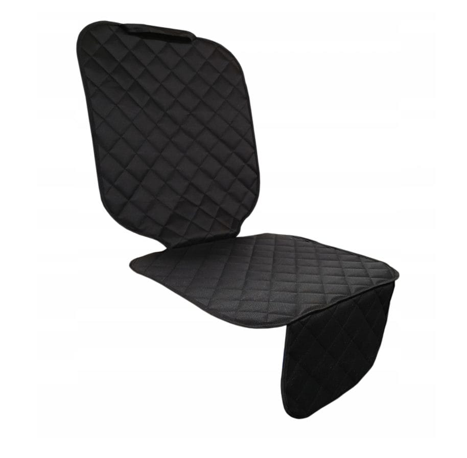 Set 3 protectii auto, matlasate,universale, negre, lavabile, impermeabile, protectie bancheta cu decupare cotiera,spatar scaun si protectie scaune fata, Metru Patrat