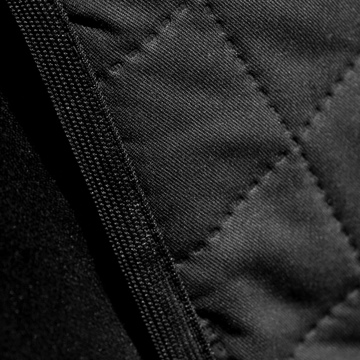 Husa de protectie matlasata, pentru scaun auto, universala, neagra, Metru Patrat offroad negru - MetruPatrat.ro