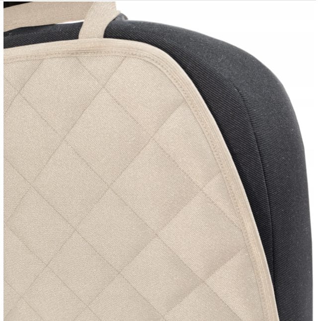 Set 3 protectii auto, matlasate,universale, crem, lavabile, impermeabile, protectie bancheta cu decupare cotiera  si 2 protectii scaune fata, Metru Patrat