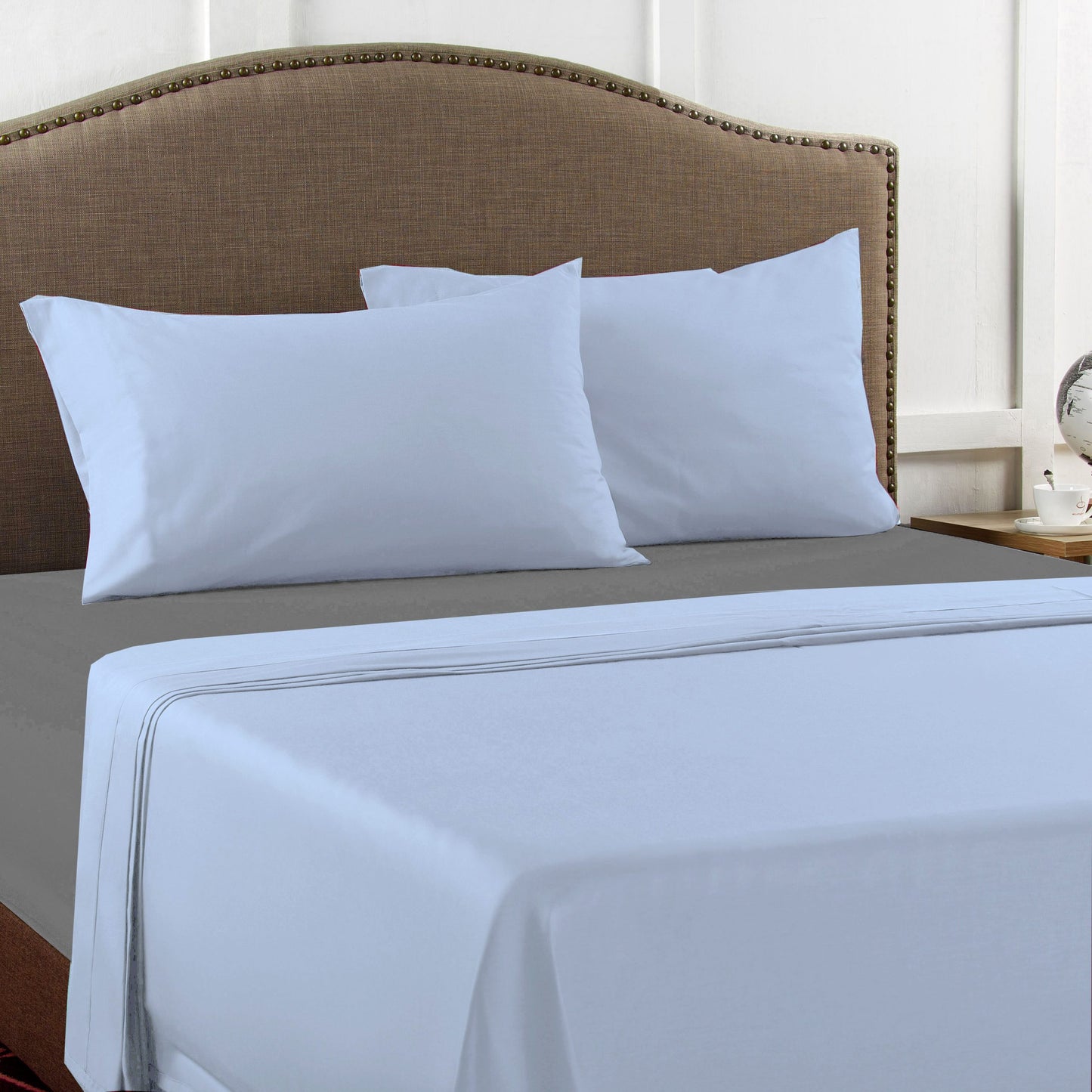 Husa pentru pilota, bumbac natural 100%, albastru deschis