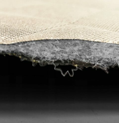 Set 2 protectii auto matlasate, pentru sezut scaun sau bancheta, universale, crem, Metru Patrat - MetruPatrat.ro