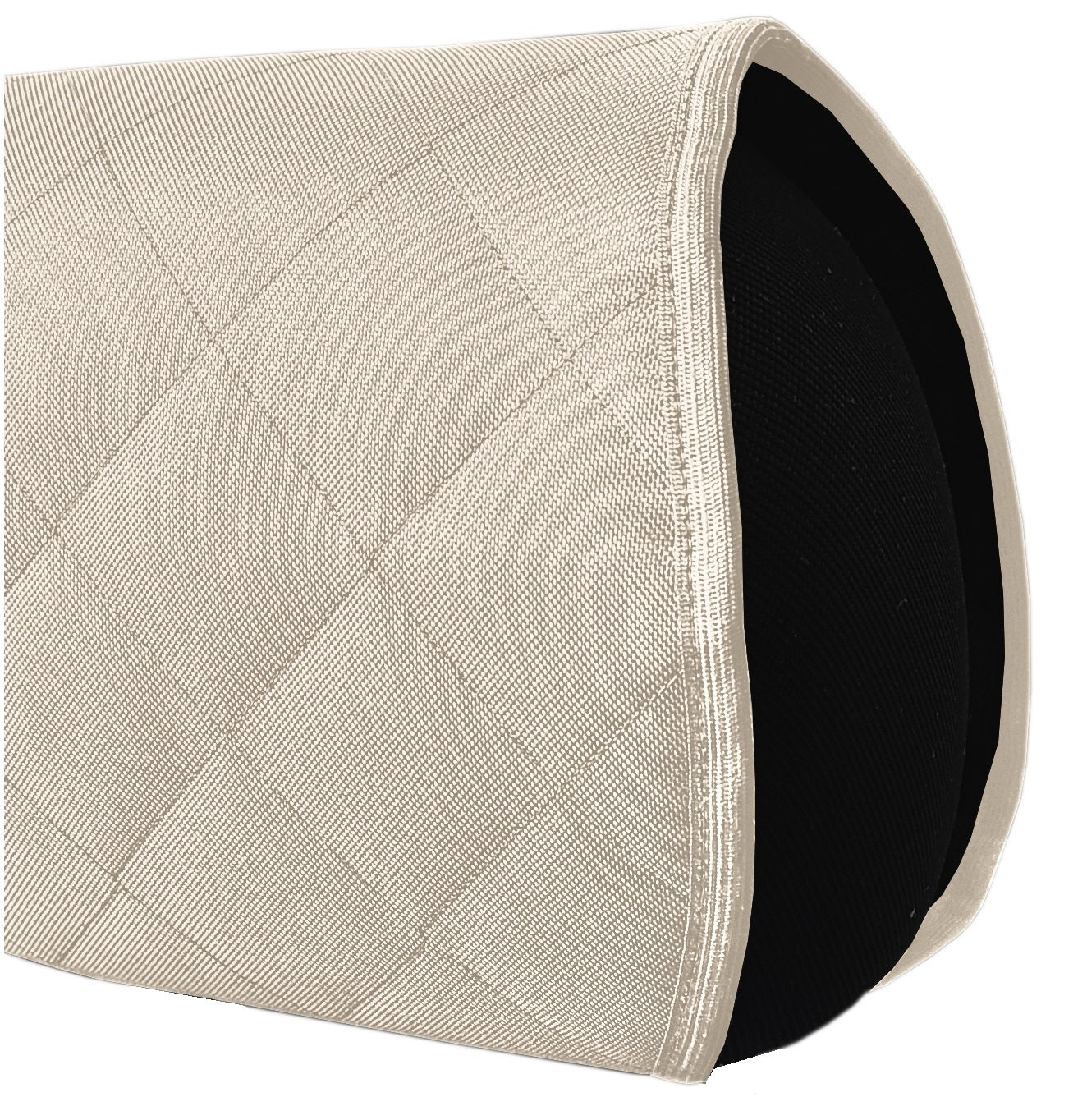 Set 2 huse de protectie tetiere auto, matlasate, impermeabile, lavabile, crem