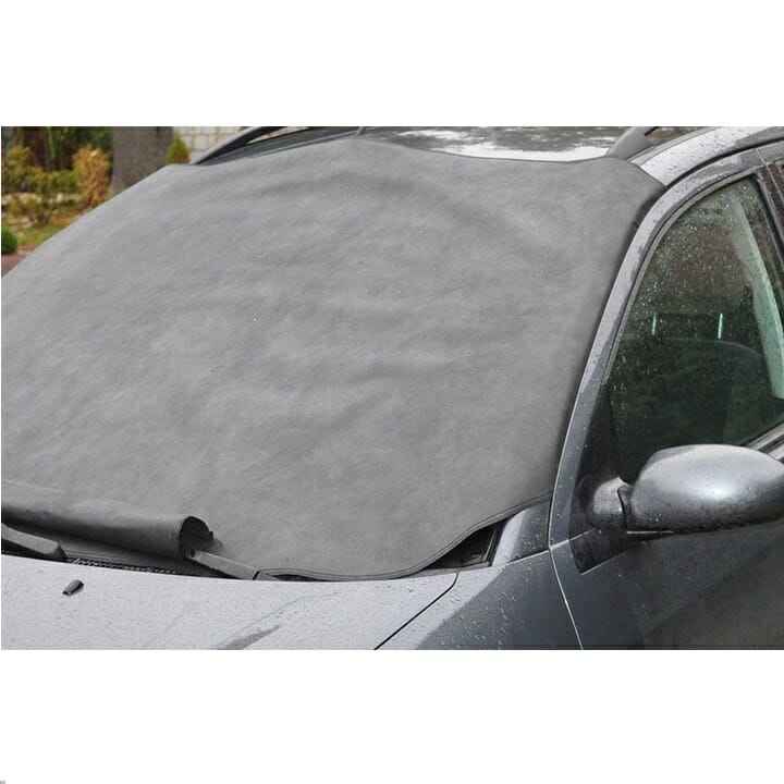 Set 2 protectii auto iarna, pentru autoturisme, universale, husa parbriz 188 x 79 cm si huse stergatoare