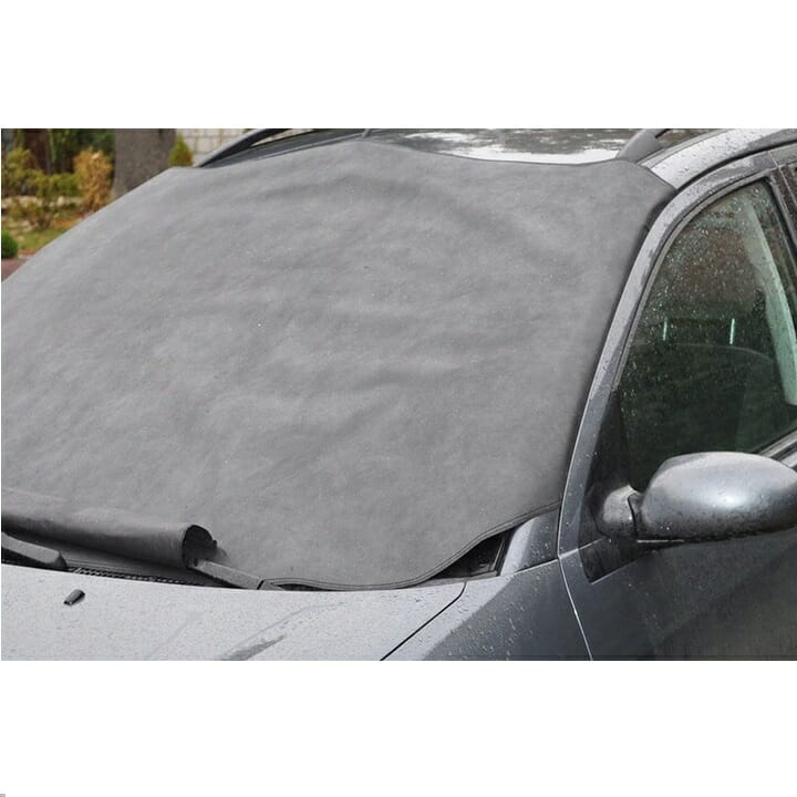 Set 2 protectii auto iarna, pentru autoturisme, universale, husa parbriz 195 x 80 cm si huse stergatoare - MetruPatrat.ro