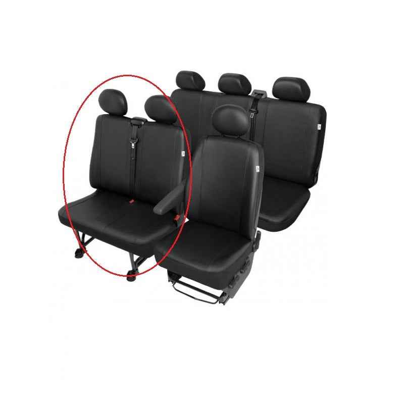 Husa microbuz pentru scaunele pasagerilor, din piele ecologica premium, dedicate masinilor de tip VAN, micorbus, utilitare, marimea M 30201