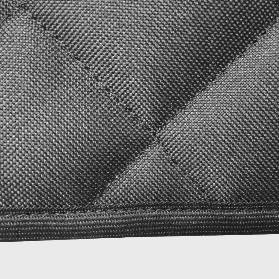 Set doua protectii auto matlasate, universale, pentru spatarul scaunului, cu buzunar organizator, gri, Metru Patrat 2x 5081