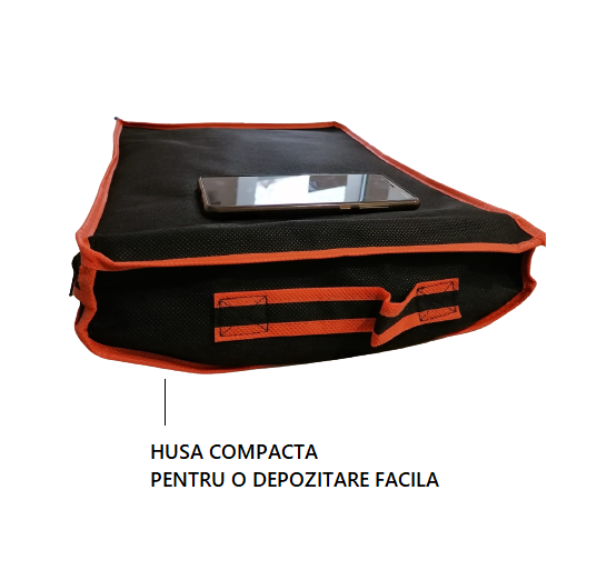 Husa micorbuz pentru scaunul soferului, pentru masinile de tip van, utilitara, microbuz, din material textil durabil, marimea L, prevazuta cu nembrana interioara impermeabila 30112