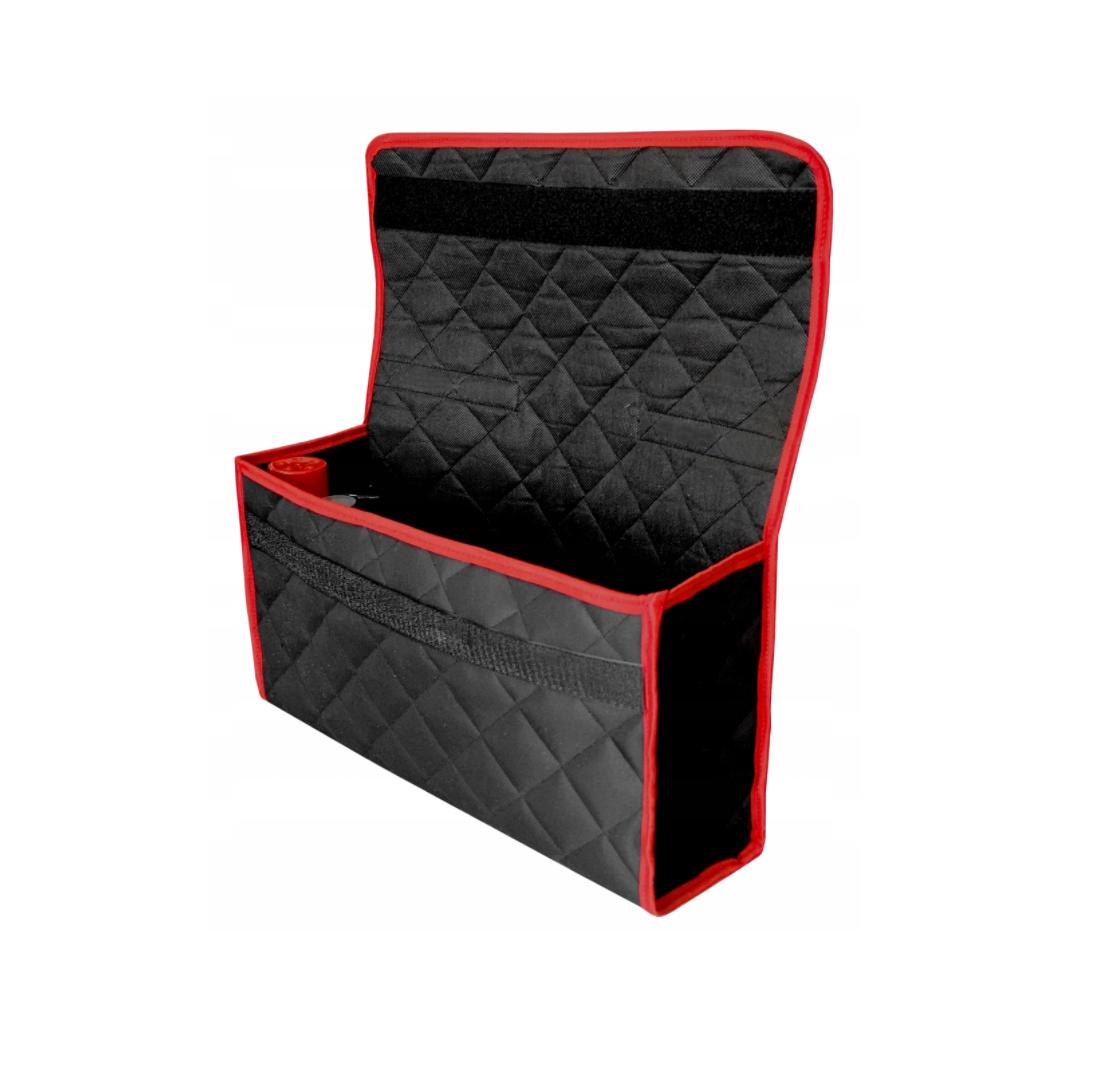 Organizator auto universal pentru portbagaj, prevazut cu banda arici pentru fixare usoara, marimea L