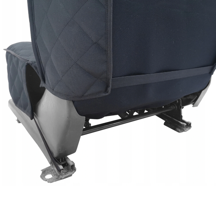 Husa de protectie matlasata, auto, pentru transport animale sau service, neagra, impermeabila, labavila