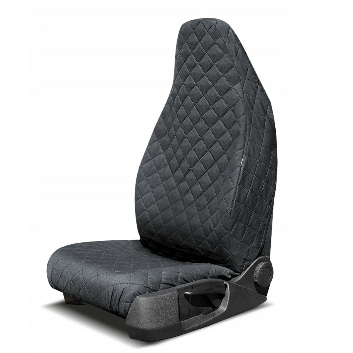 Husa de protectie matlasata, pentru scaun auto, universala, neagra, Metru Patrat offroad negru - MetruPatrat.ro