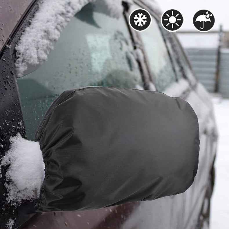 Set 2 protectii auto iarna, pentru auto tip utilitare, husa parbriz 245 x 108 cm si huse oglinzi laterale