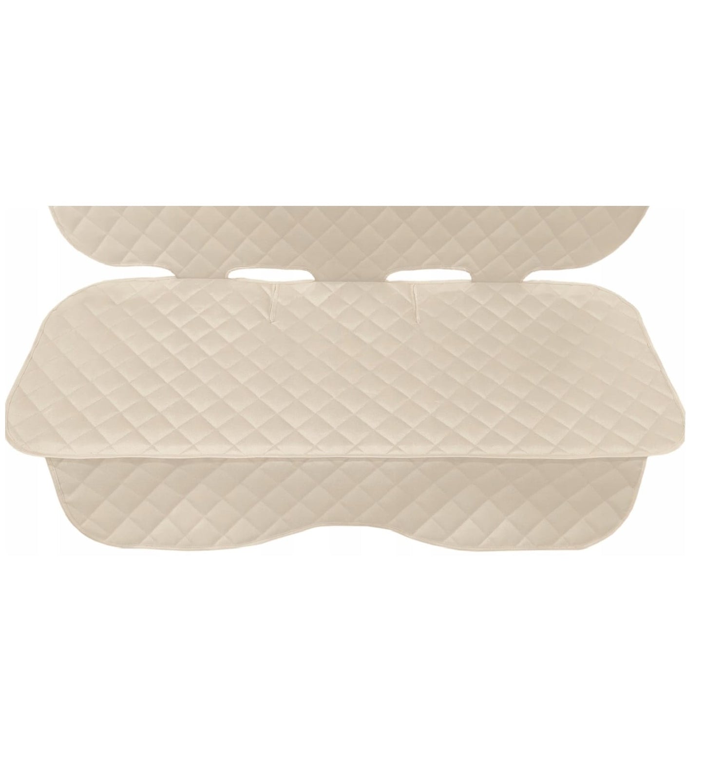 Set 3 protectii auto, matlasate,universale, crem, lavabile, impermeabile, protectie bancheta si 2 protectii scaune fata, Metru Patrat