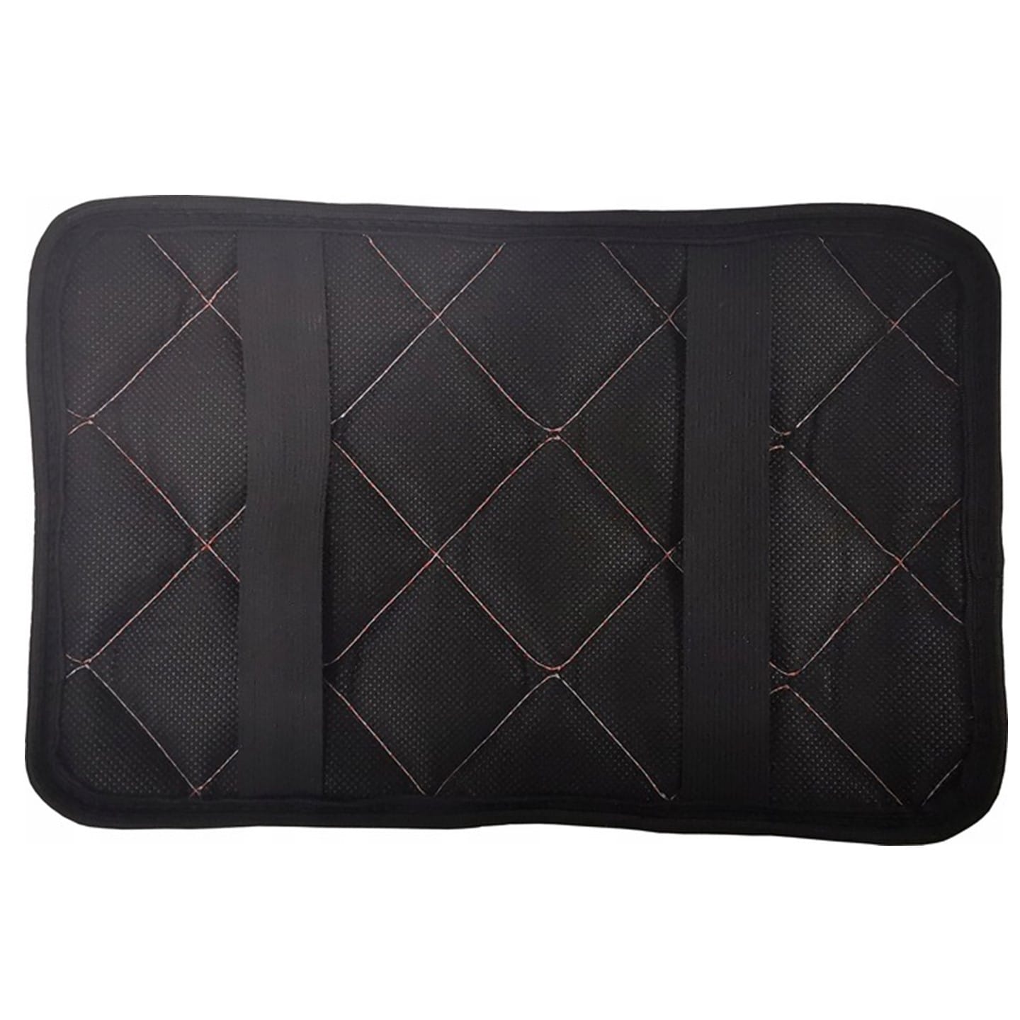 Protectie auto pentru cotiera, din piele ecologica matlasata, universala, neagra, Metru Patrat 5084 - MetruPatrat.ro