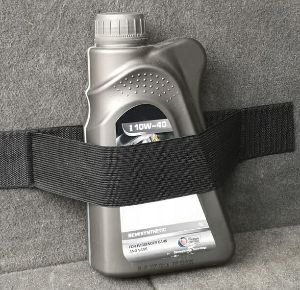 Banda organizatoare cu prindere velcro, pentru portbagaj, 40 cm, Metru Patrat