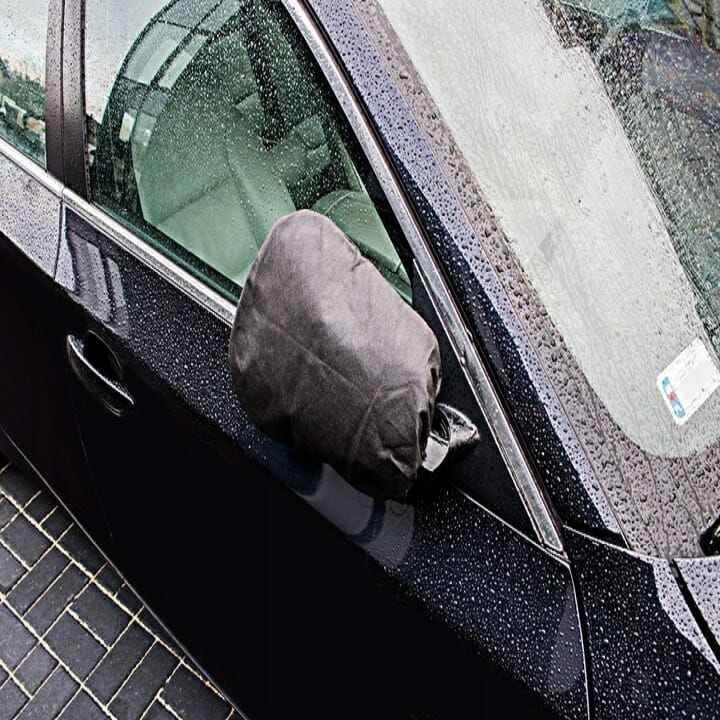 Set 3 protectii auto iarna, pentru autoturisme, husa parbriz 188 x 79 cm, huse oglinzi laterale si huse stergatoare