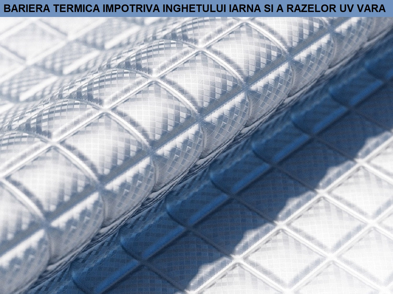 Protectie Iarna pentru parbriz si oglinzi laterale, matlasata, Anti-Inghet, Iarna-Vara, 145x178 cm, fixare cu magneti in partea de jos si prindere cu usile laterale, Metru Patrat - MetruPatrat.ro