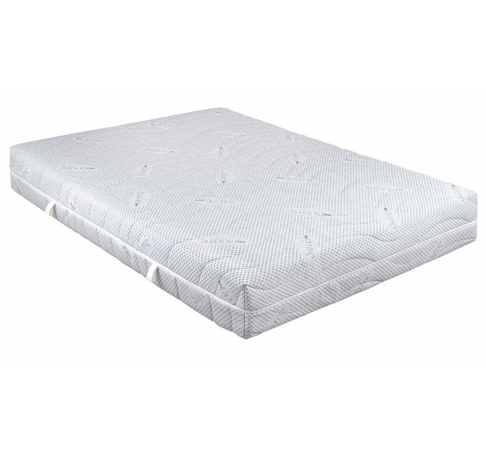 Husa cu fermoar pentru saltea, Tesatura Silver, material matlasat certificat OEKO-TEX® STANDARD 100, Lavabila, Detasabila, Metru Patrat - MetruPatrat.ro