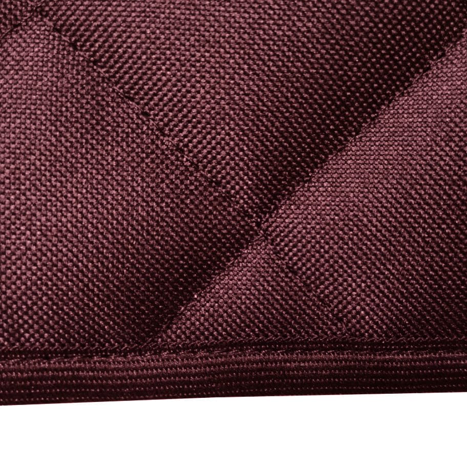 Set 3 protectii auto, matlasate,universale, grena, lavabile, impermeabile, protectie bancheta cu decupare cotiera  si 2 protectii scaune fata, Metru Patrat