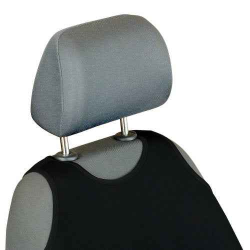 Set 2 huse auto tip maieu, din bumbac, universale, negre pok