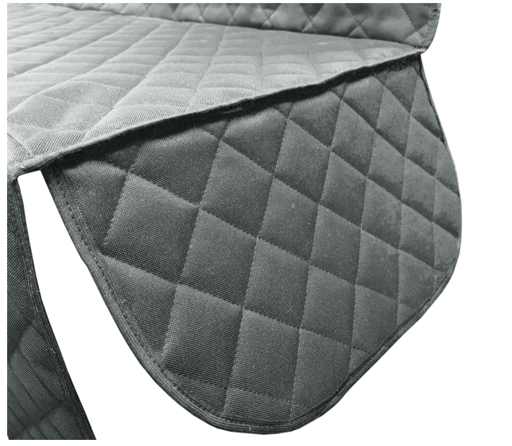 Protectie auto matlasata pentru bancheta din spate, universala, impermeabila, lavabila, gri  5079