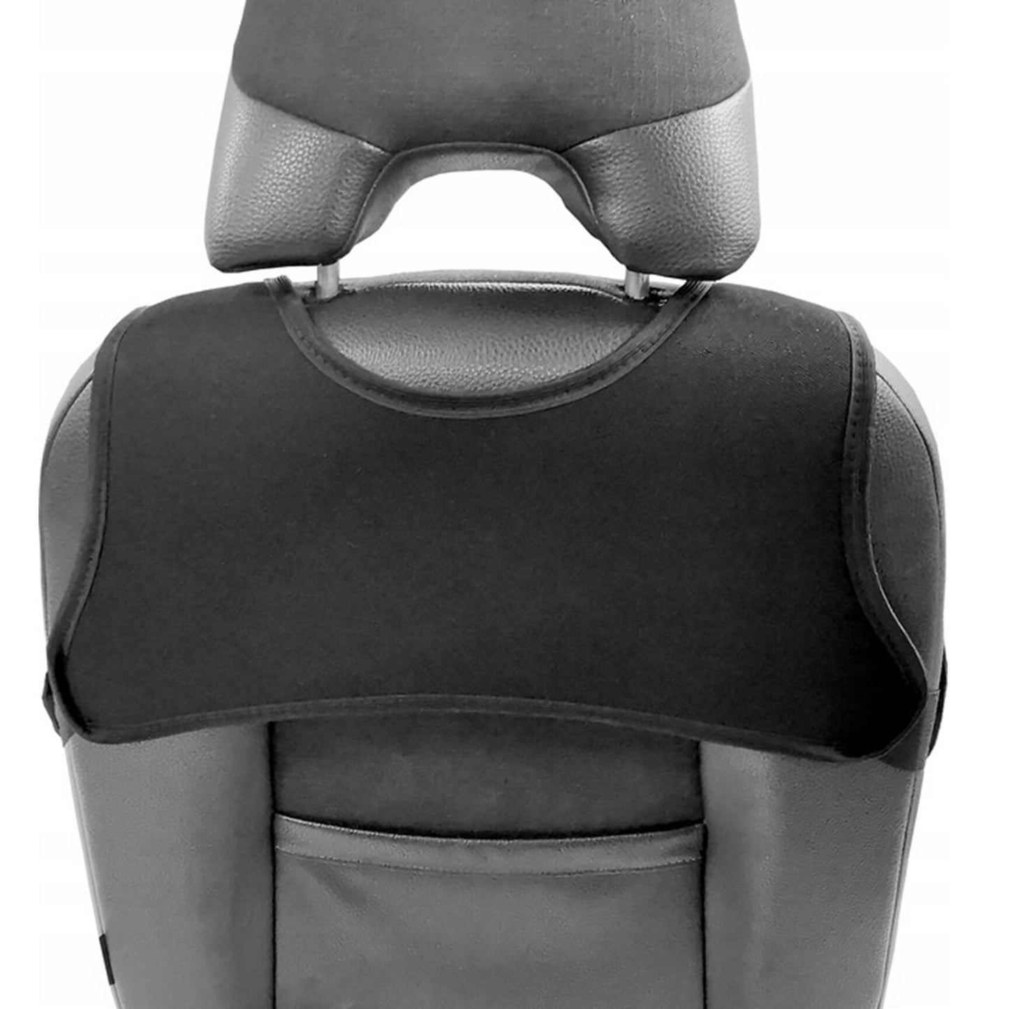 Husa auto tip maieu, din piele ecologica, matlasata, universala, neagra, Metru Patrat 5086