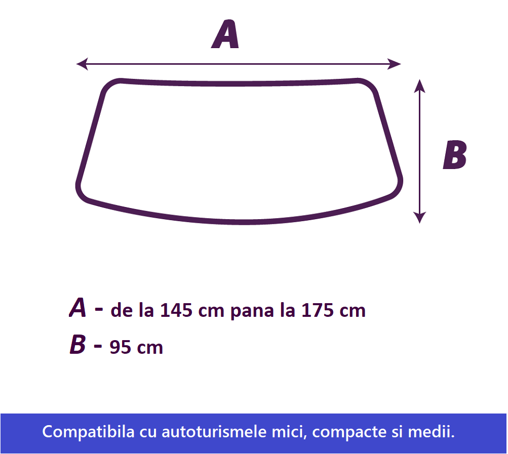 Husa parbriz antiinghet universala pentru masini mari, utilitare , monovolum, SUV , impermeabila , husa de protectie pentru iarna , impotriva zapezii si a mizeriei 10011 - MetruPatrat.ro