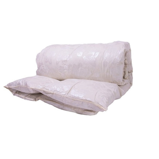 Pilota umpluta cu puf + pana, pentru toate anotimpurile, de culoare alba, diferite dimensiuni