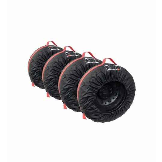 Set 4 huse pentru anvelope , universale , pentru intersezon , de culoare neagra VPI1459