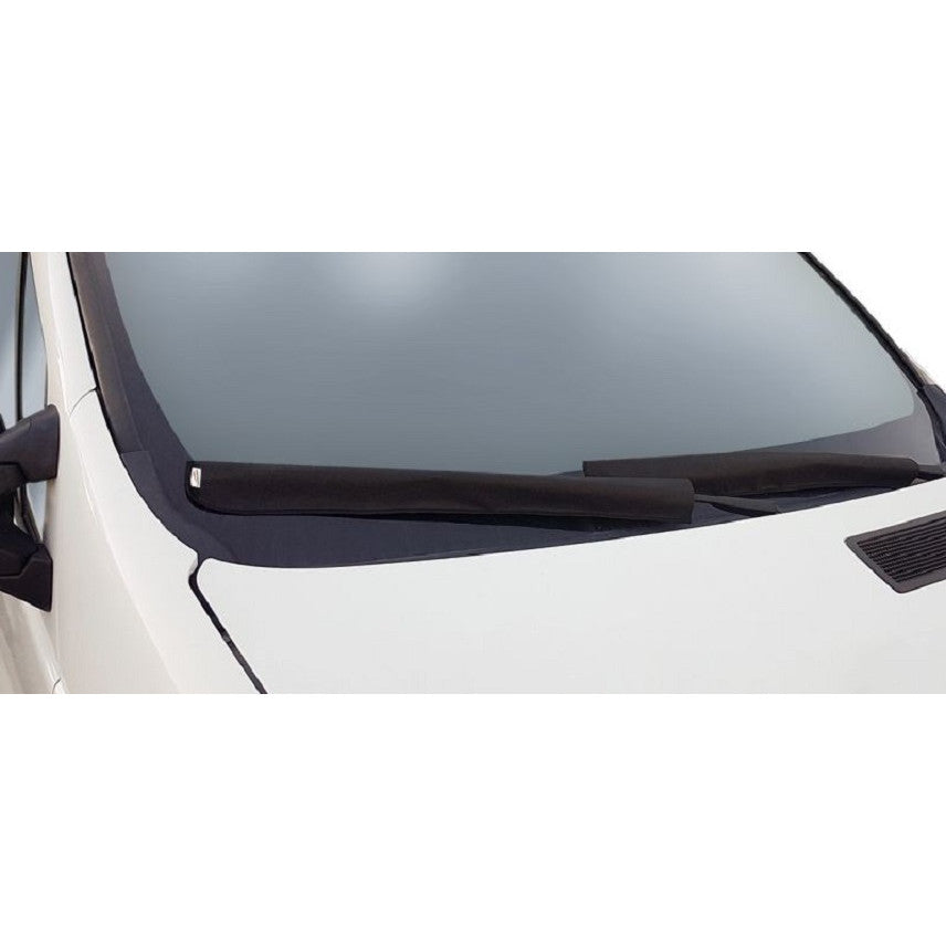 Set huse anti-inghet pentru stergatoarele parbrizului set alcatuit din 2 bucati, de culoare neagra, material impermeabil, reutilizabile 10001