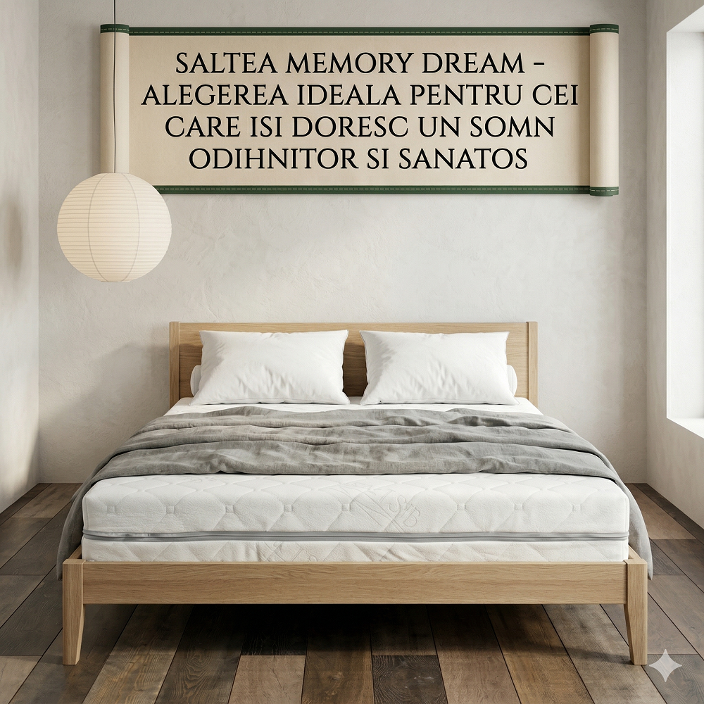 Saltea cu memorie Memory Dream 23 cm
