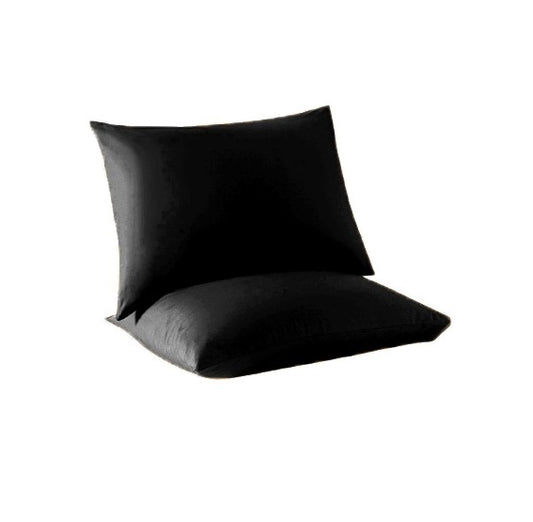 Fata de perna, bumbac natural 100% negru - 1 bucata