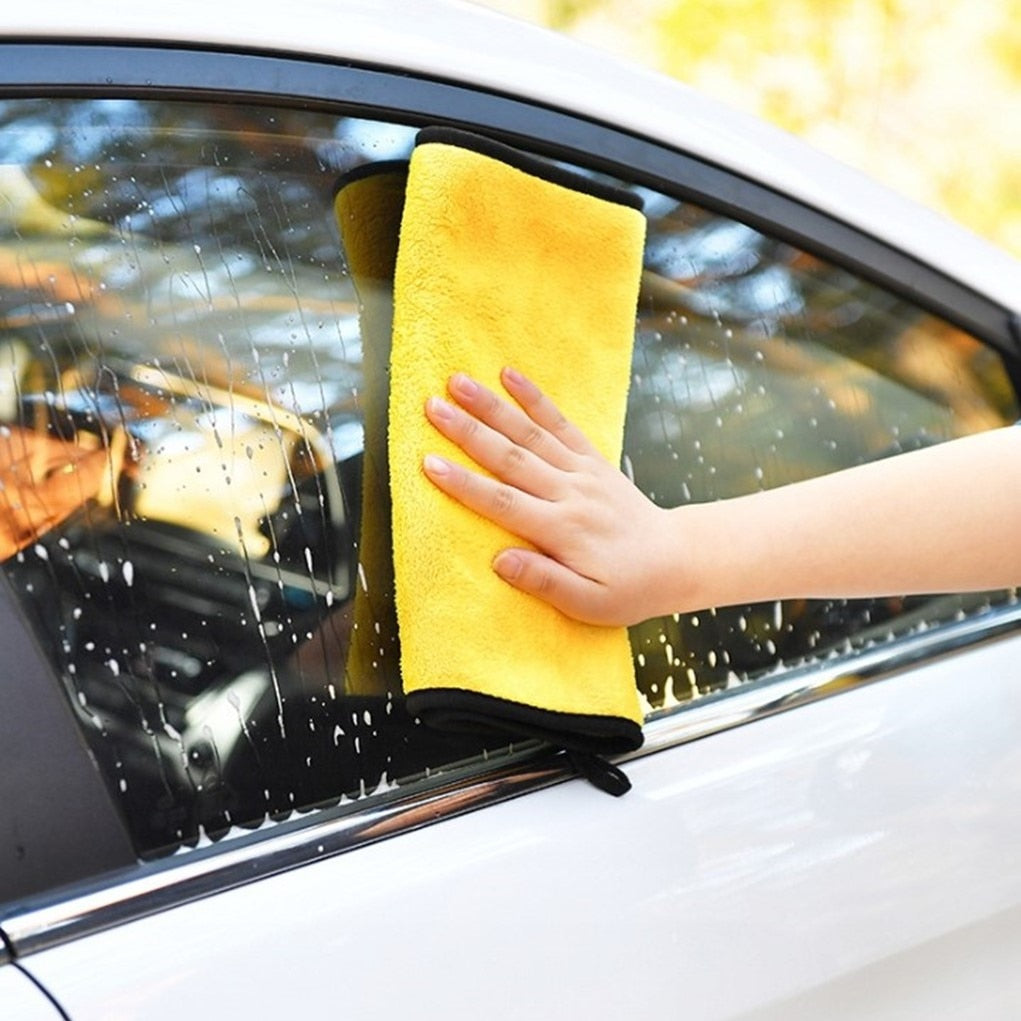 Laveta auto premium, super-absorbanta, 90x60 cm, pentru curatare interior-exterior - MetruPatrat.ro