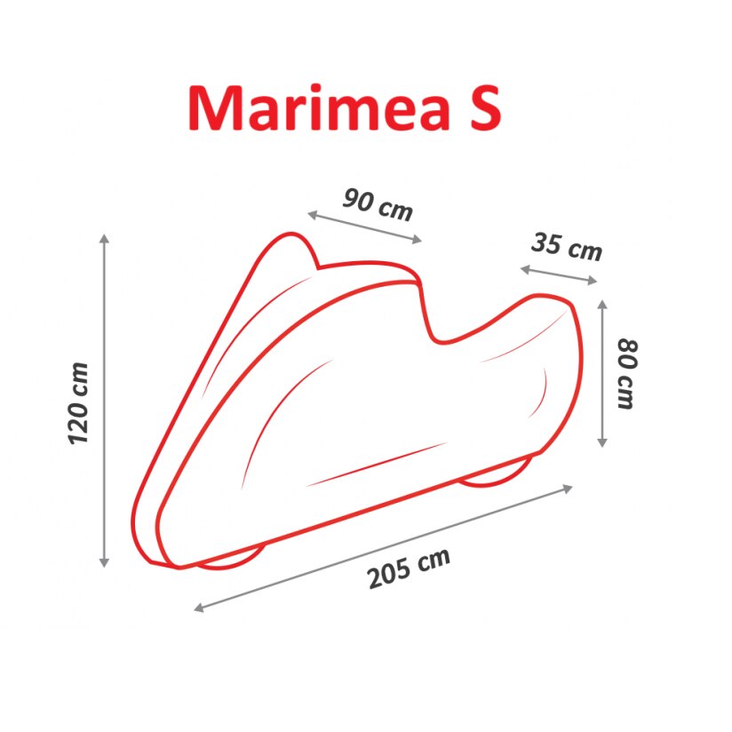 Husa pentru motocicleta Metru Patrat, impermeabila, din nailon gros, protejeaza motocicleta de razele UV, zapada, ploaie, inghet, compatibila moto, scuter, moped, marimea S - MetruPatrat.ro