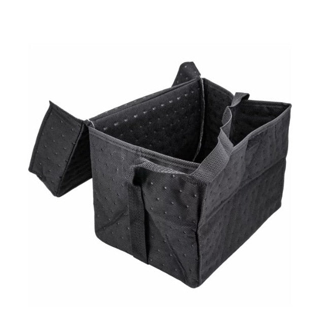 Husa protectie baterie auto, Metru Patrat, cu maner, impermeabila, potrivita pentru baterii cu dimensiuni 36x20x18 cm