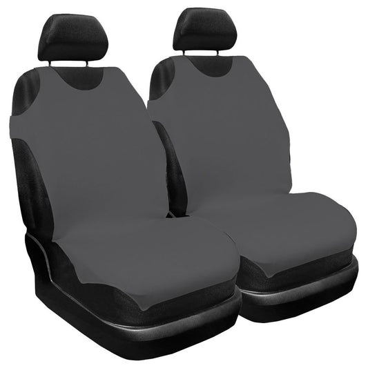 Huse scaune auto tip maieu, pentru scaunele din fata , de culoare gri , 2 bucati 5-1066-253-3023