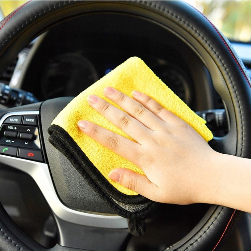 Laveta auto premium, super-absorbanta, 90x60 cm, pentru curatare interior-exterior - MetruPatrat.ro