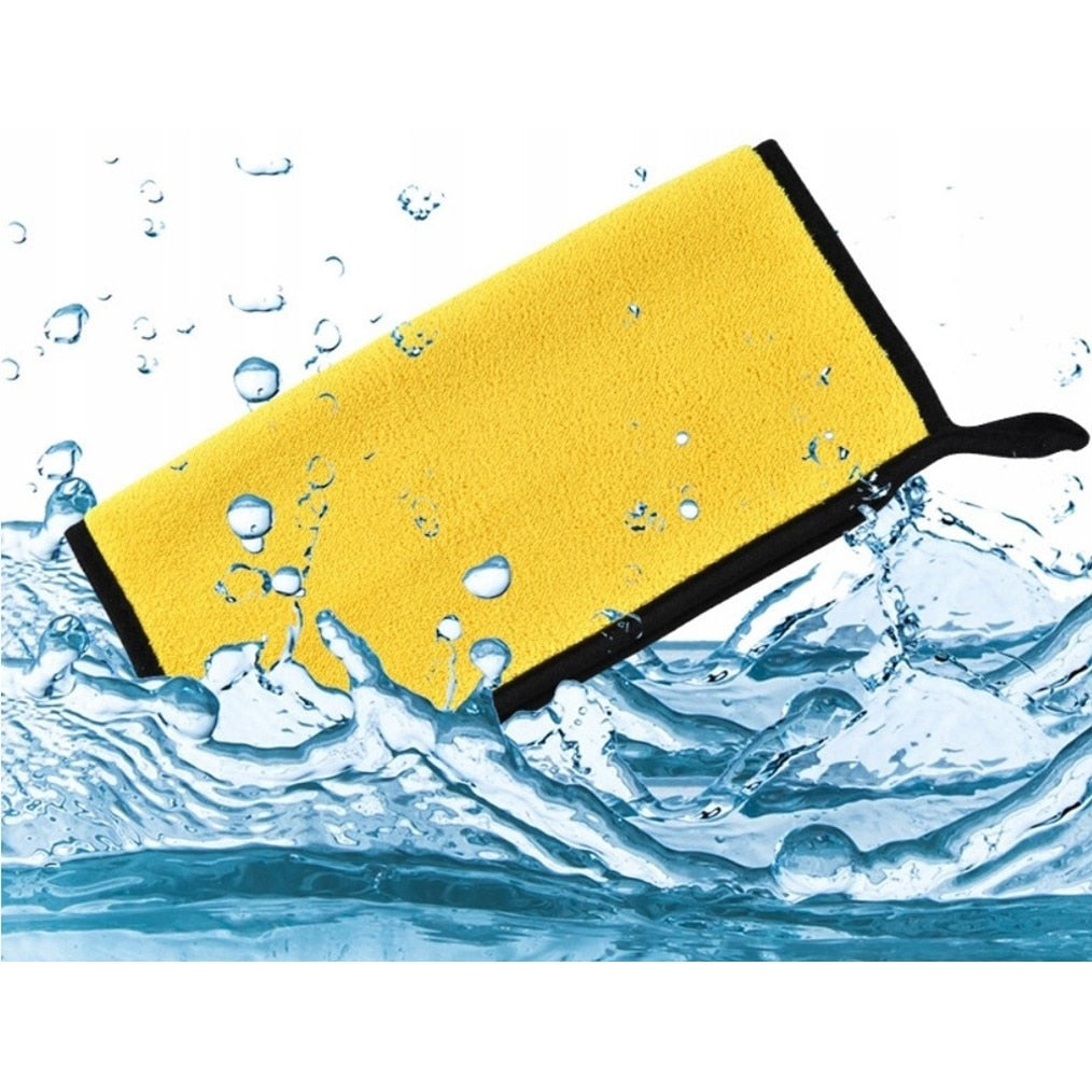 Laveta auto premium, super-absorbanta, 90x60 cm, pentru curatare interior-exterior - MetruPatrat.ro