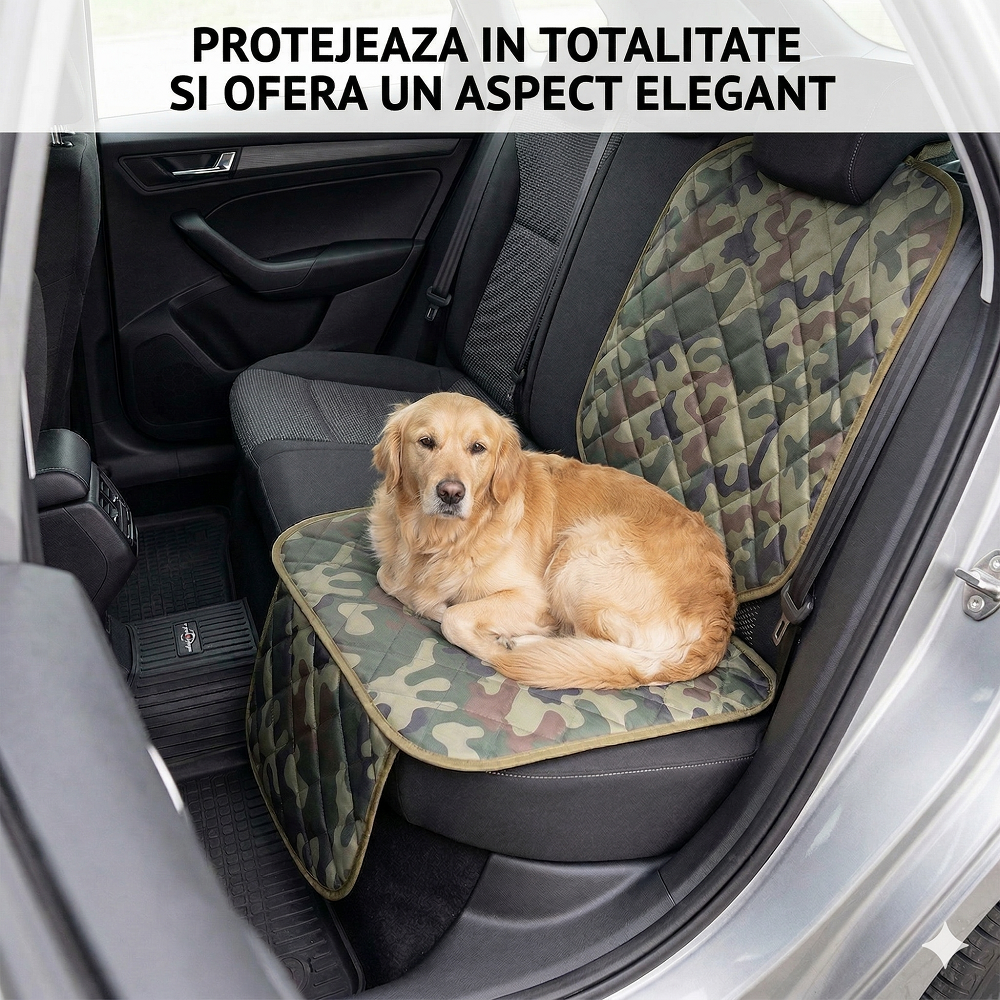 PROTECTIE AUTO,UNIVERSALA,ARMY,PENTRU SCAUN AUTO COPII,SCOICA BEBE,METRU PATRAT