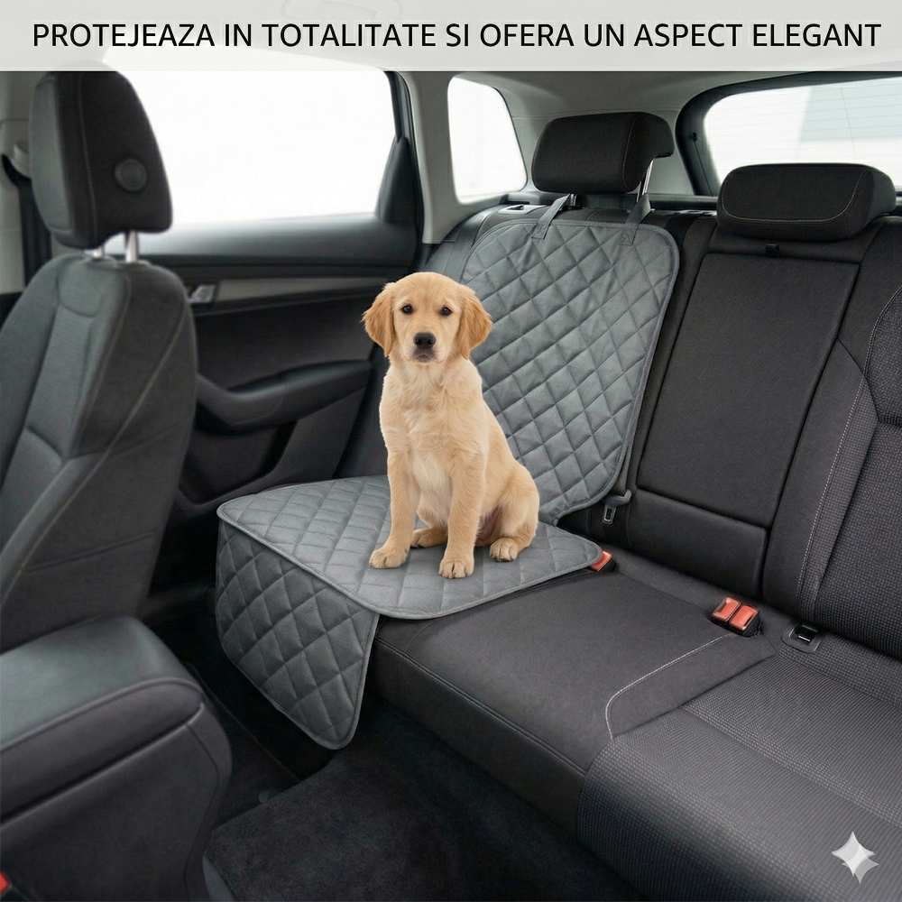 PROTECTIE AUTO,UNIVERSALA,GRI,PENTRU SCAUN AUTO COPII,SCOICA BEBE,METRU PATRAT