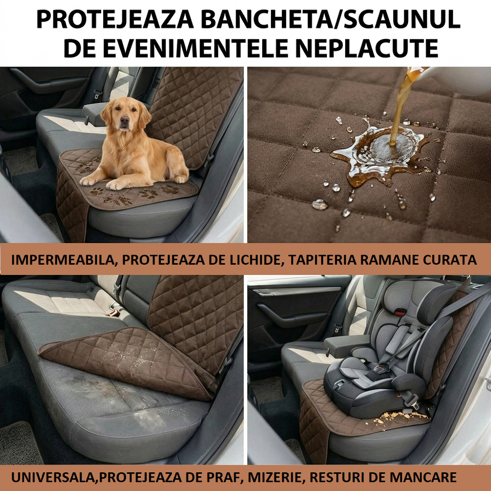 PROTECTIE AUTO,UNIVERSALA,MARO,PENTRU SCAUN AUTO COPII,SCOICA BEBE,METRU PATRAT - MetruPatrat.ro