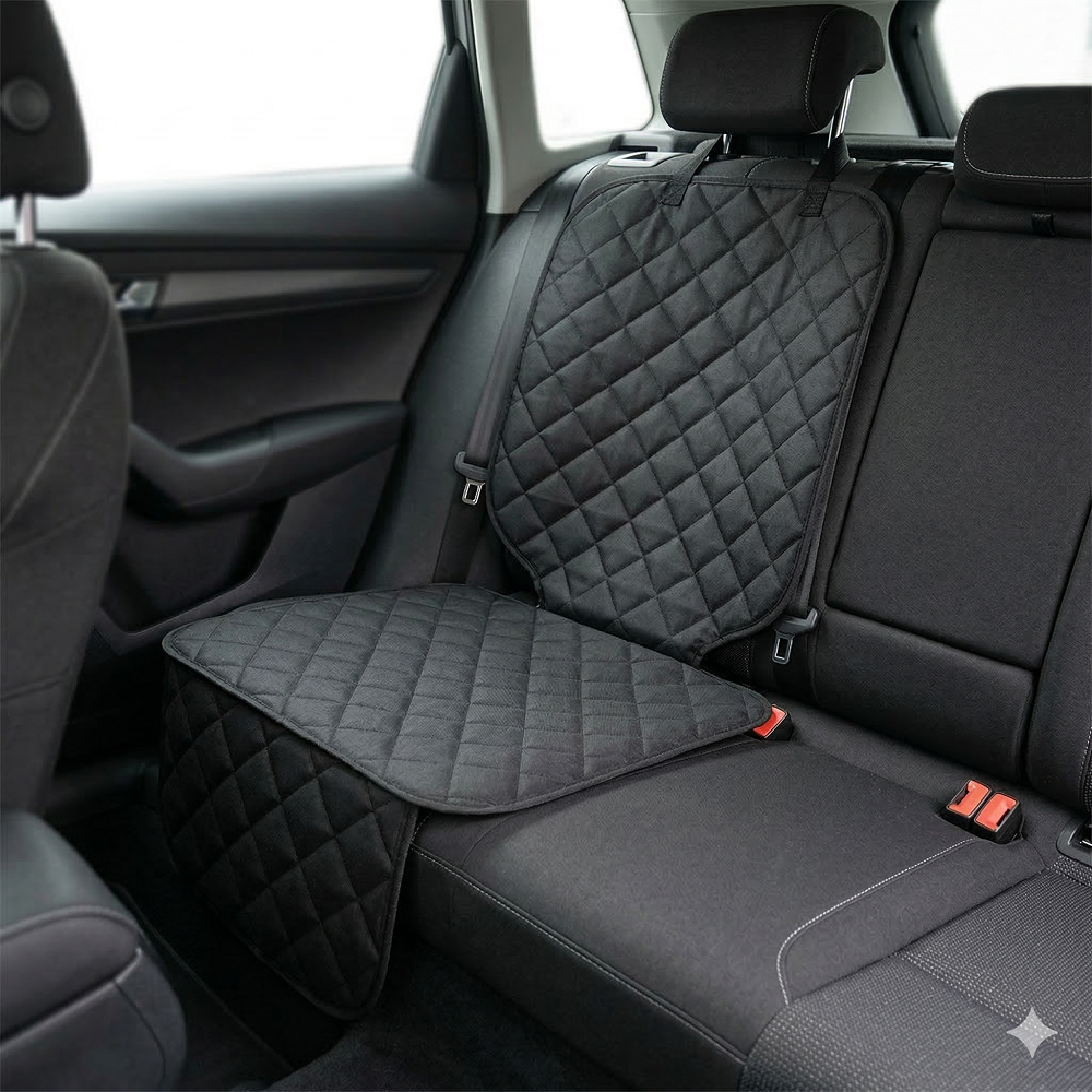 PROTECTIE AUTO,UNIVERSALA,NEAGRA,PENTRU SCAUN AUTO COPII,SCOICA BEBE,METRU PATRAT