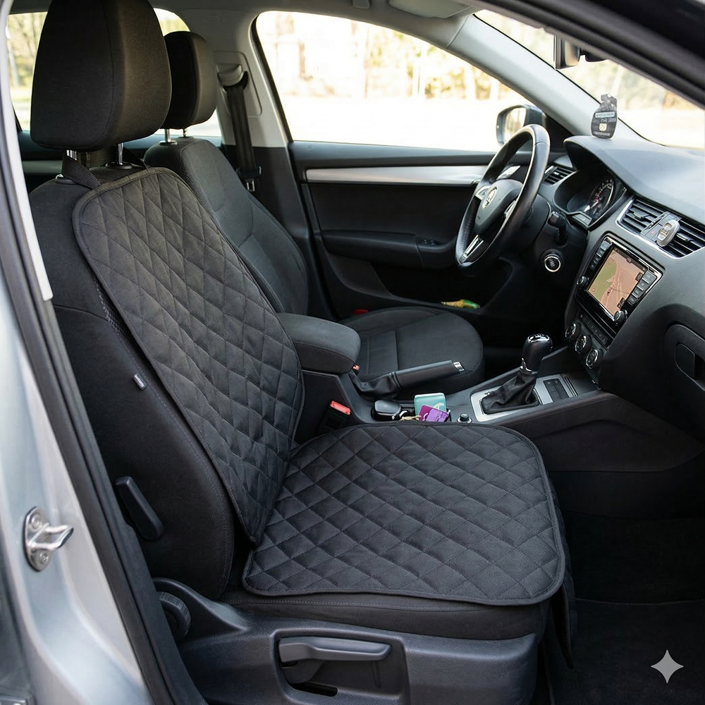 PROTECTIE AUTO,UNIVERSALA,NEAGRA,PENTRU SCAUN AUTO COPII,SCOICA BEBE,METRU PATRAT